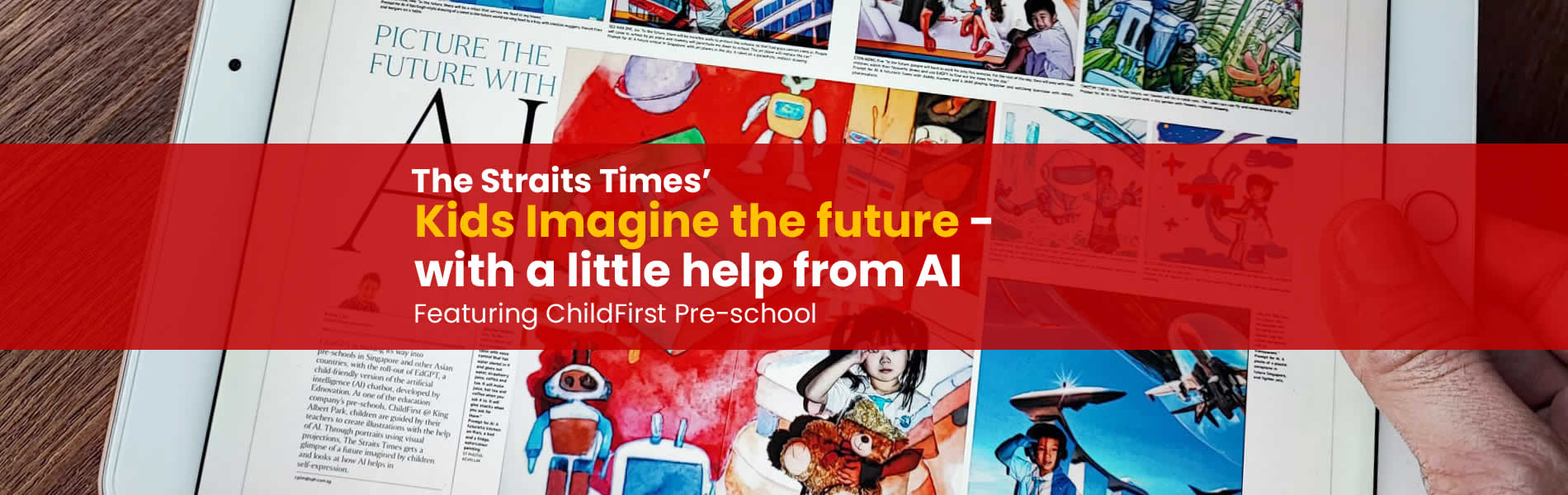 The Straits Times' Kids Imagine the future - with a little help from AI